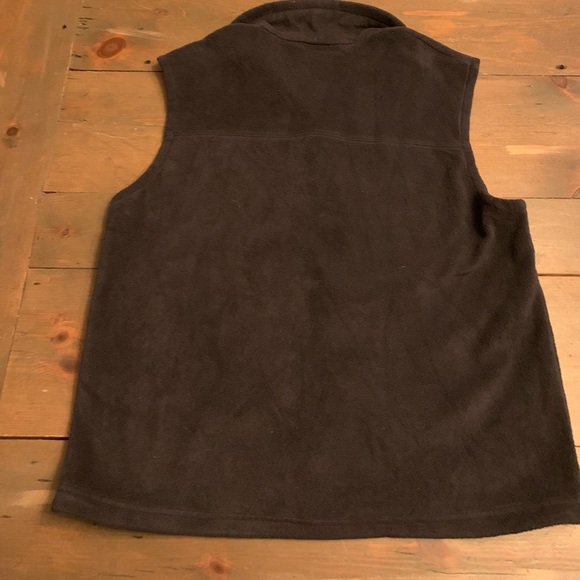 Columbia Field Gear Fleece Vest Full Zip Size L Black - Picture 4 of 4